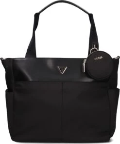 Guess Reistas / Weekendtas - 32 X 44 X 7 Cm - 10 Liter - Eco Gemma - Zwart 17 Guess Reistas / Weekendtas - 32 X 44 X 7 Cm - 10 Liter - Eco Gemma - Zwart -Beroemde Bagage Winkel 1005x1200 2