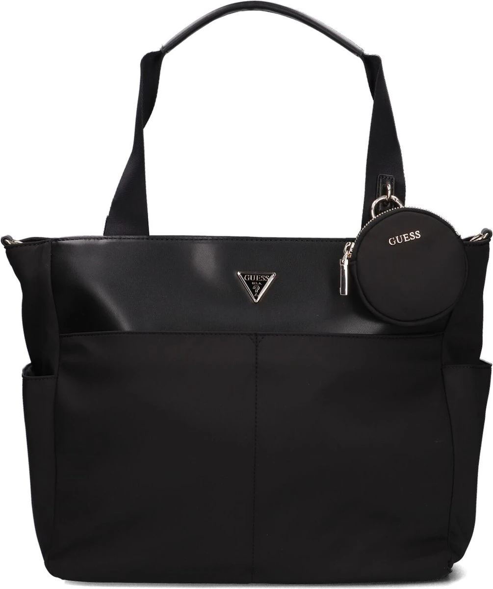 Guess Reistas / Weekendtas - 32 X 44 X 7 Cm - 10 Liter - Eco Gemma - Zwart 8 Guess Reistas / Weekendtas - 32 X 44 X 7 Cm - 10 Liter - Eco Gemma - Zwart - Afbeelding 6