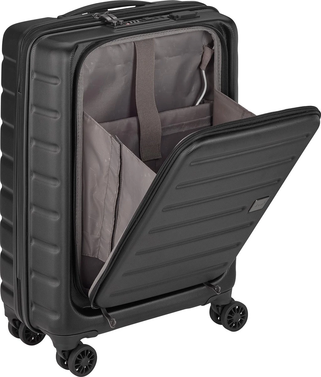 Business Handbagage Trolley Met Laptopvak 3 Business Handbagage Trolley Met Laptopvak