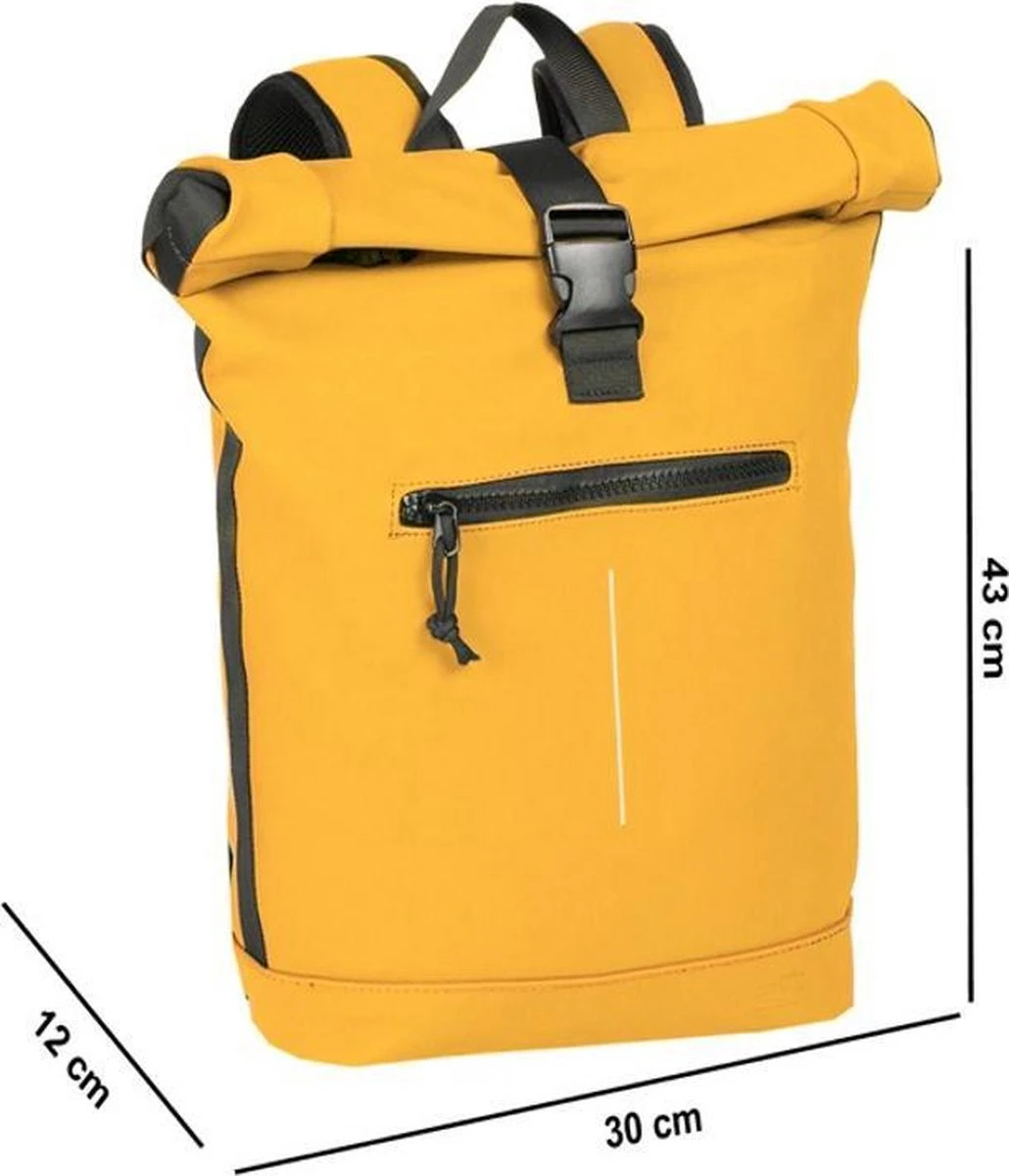 New Rebels Laptoprugzak Mart - Geel 10 New Rebels Laptoprugzak Mart - Geel - Afbeelding 8