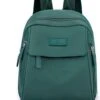 Merkloos Damestassen - Compacte Rugtas Groen - Waterafstotend - Duurzaam Materiaal - School - Werk - Reizen -Beroemde Bagage Winkel 1030x1200 4