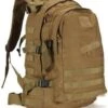 Merkloos Backpack - Militair Tactisch - Khaki - Wandelrugzak - 55 Liter -Beroemde Bagage Winkel 1038x1200 12