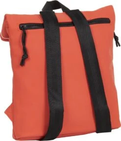 New Rebels® Mart - Rugtas - Oranje - Waterbestendig - Roll-top - 13121087 - 27x8x33cm - Rugzak / Backpack -Beroemde Bagage Winkel 1038x1200 8