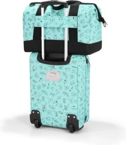 Reisenthel Allrounder M Kids Reistas - Kind - Maat M - 18L - Cats&Dogs Mint -Beroemde Bagage Winkel 1039x1200 4