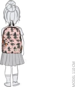 Beagles Originals Cool Originals - Rugzak - Palm Roze -Beroemde Bagage Winkel 1042x1200 6