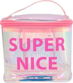 Depesche TOPModel Beauty Bag HOLO Roze