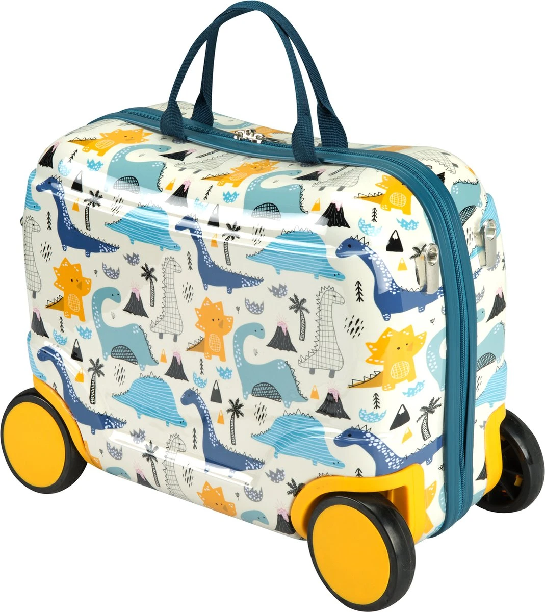 Princess Traveller Kids Collection - Ride On Trolley - Dino 3 Princess Traveller Kids Collection - Ride On Trolley - Dino