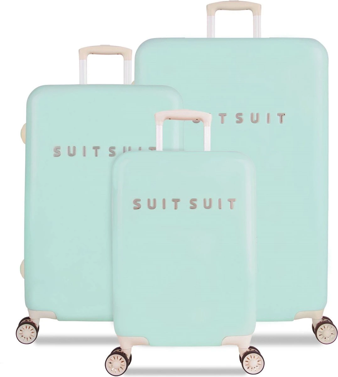 SUITSUIT - Fabulous Fifties - Luminous Mint - Kofferset (55/66/76 Cm)