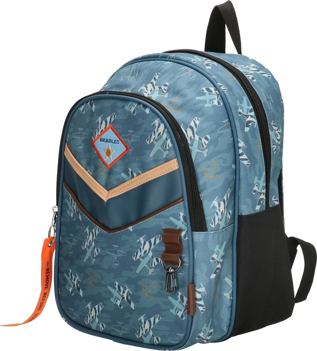 Beagles Originals Kids Adventures - Rugzak - Vliegtuig Print 6 Beagles Originals Kids Adventures - Rugzak - Vliegtuig Print - Afbeelding 4