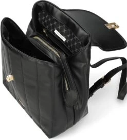 Mexx Vertical Quilted Backpack Dames - Zwart - Maat OneSize -Beroemde Bagage Winkel 1084x1200 6