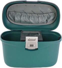 Decent Sportivo Beautycase - Donkergroen -Beroemde Bagage Winkel 1086x1200 11