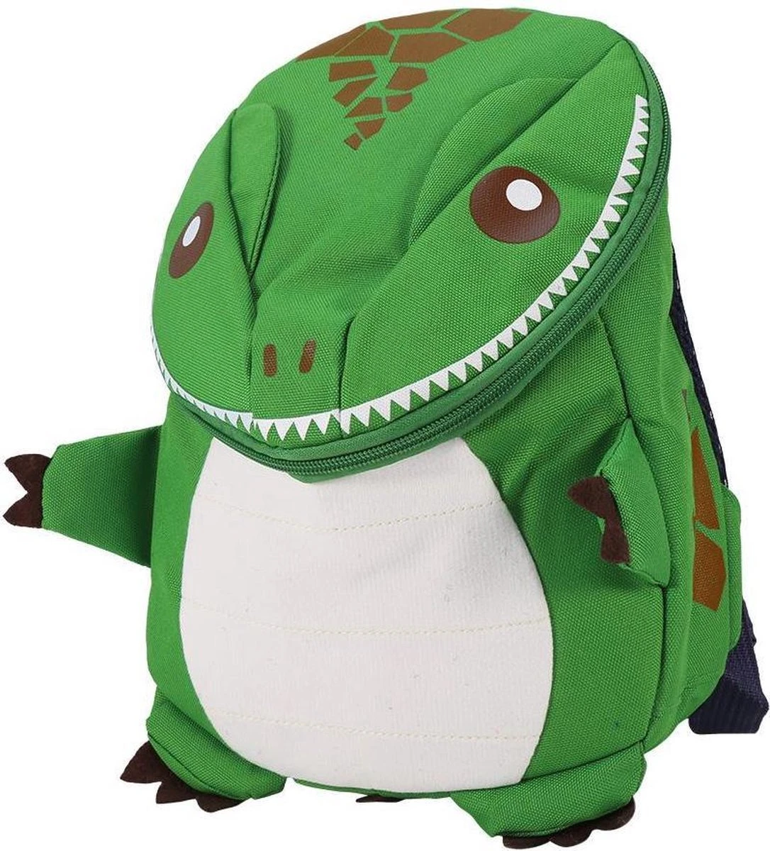 Kleine Dino Rugzak Groen Monster Draak Tas - Rugtas Schooltas Rugtasje Dinosaurus T-rex 8 Kleine Dino Rugzak Groen Monster Draak Tas - Rugtas Schooltas Rugtasje Dinosaurus T-rex - Afbeelding 6