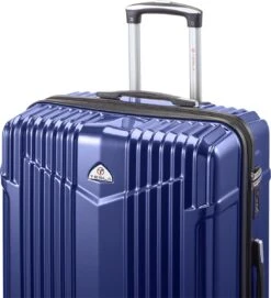 Tesla PC - Reiskoffer - 75 Cm - 4 Wielen - Blauw -Beroemde Bagage Winkel 1092x1200 1