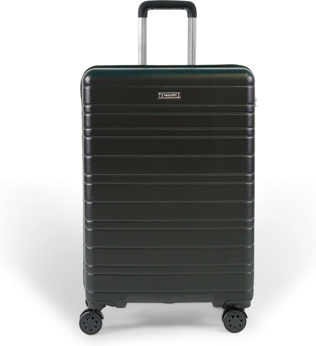 ©TROLLEYZ - Amsterdam No.9 - Reiskoffer 69cm Met TSA Slot - Dubbele Wielen - 360° Spinners - 100% ABS - Reiskoffer In Night Black 3 ©TROLLEYZ - Amsterdam No.9 - Reiskoffer 69cm Met TSA Slot - Dubbele Wielen - 360° Spinners - 100% ABS - Reiskoffer In Night Black