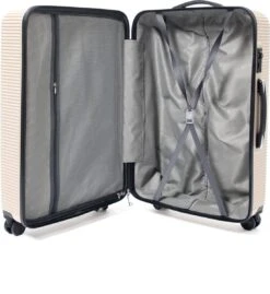 AttitudeZ Air-Z Handbagage Koffer Champagne 55cm - TSA-slot -Beroemde Bagage Winkel 1103x1200 3