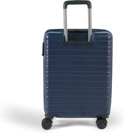 ©TROLLEYZ - Amsterdam No.9 - Trolley - 55cm Met TSA Slot - Dubbele Wielen - 360° Spinners - 100% ABS - Handbagage Koffer In Ocean Blue -Beroemde Bagage Winkel 1116x1200 2