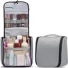 TravelSky Reis Toilettas Met Haak Travel Etui Organizer Voor Toiletartikelen Kamperen & Reizen Accessoires – Geschikt Voor Dames En Heren – Grijs -Beroemde Bagage Winkel 1123x1200 2
