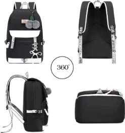 Ekuizai Hippe Meiden Schooltas / Rugzak Roze 7 Ekuizai Hippe Meiden Schooltas / Rugzak Roze -Beroemde Bagage Winkel 1124x1200 2