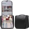 TravelSky Reis Toilettas Met Haak Travel Etui Organizer Voor Toiletartikelen Kamperen & Reizen Accessoires – Geschikt Voor Dames En Heren – Zwart -Beroemde Bagage Winkel 1125x1200 2