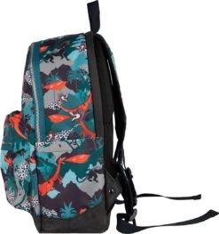 Pick & Pack Forest Dragon Backpack M - Multi Green -Beroemde Bagage Winkel 1126x1200 3