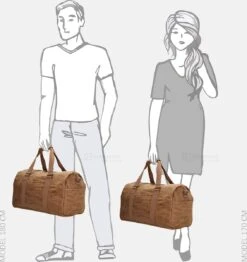 Enrico Benetti Rotterdam Sporttas / Reistas - 66601 - Camel -Beroemde Bagage Winkel 1132x1200 5