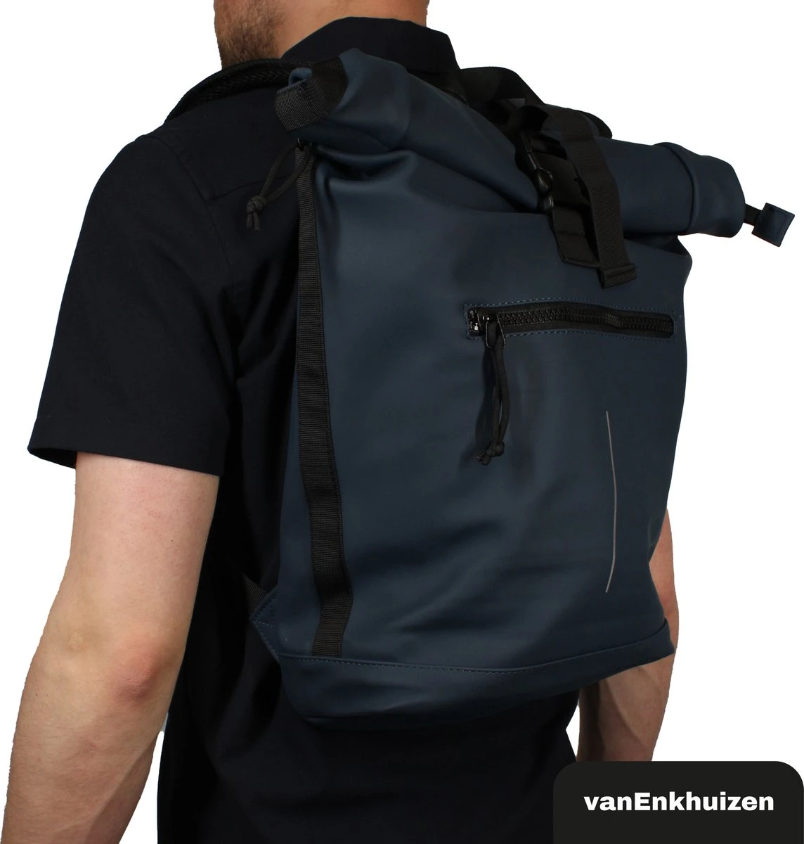 VanEnkhuizen Storm - Rugzak Donker Blauw 9 VanEnkhuizen Storm - Rugzak Donker Blauw - Afbeelding 7
