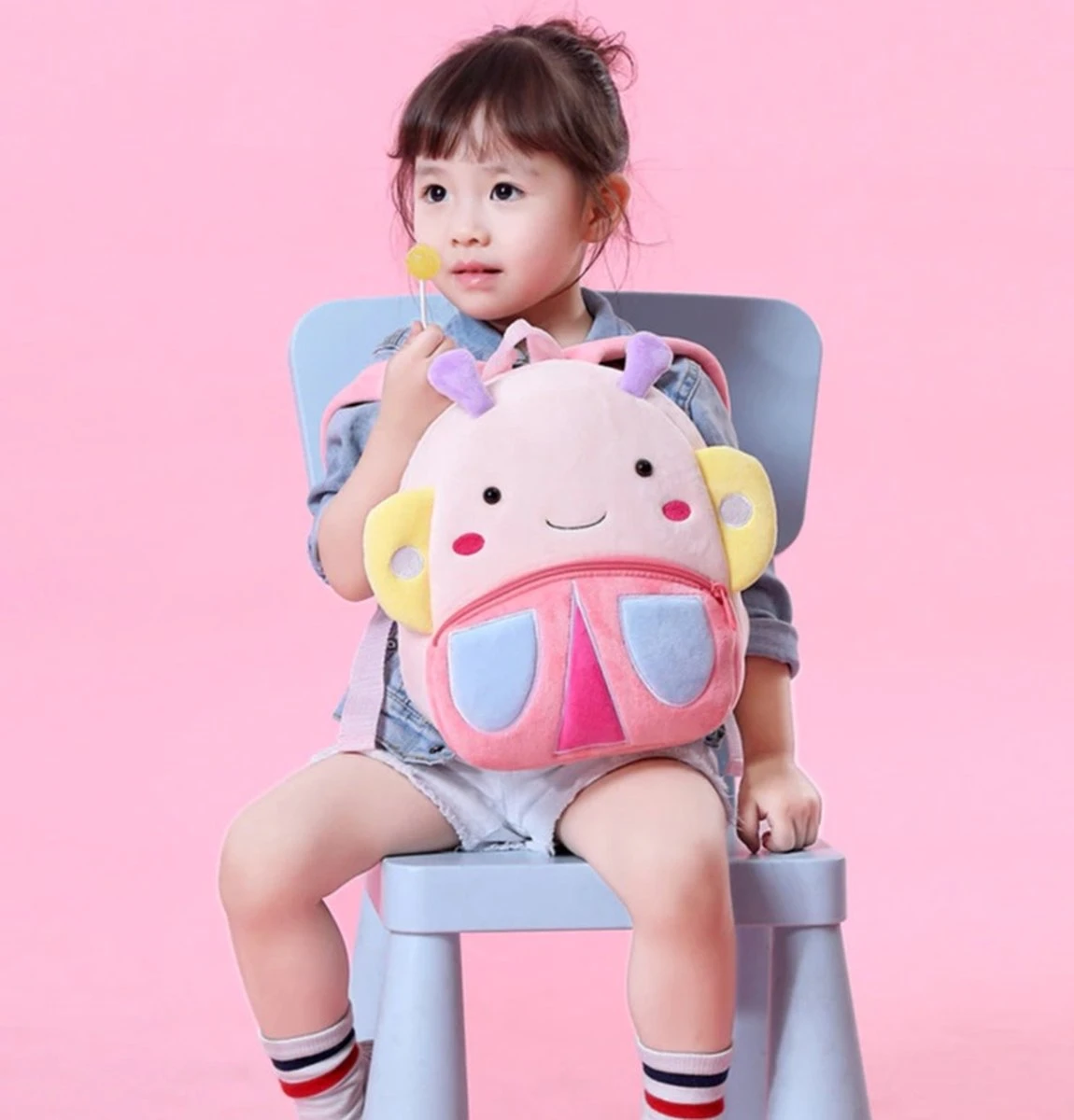 Vlinder Backpack - Vrolijke Vlinder - Peuter Rugtas – Rugzak Schooltas Voor Peuters/Kleuters – Jongens En Meisjes | Kinderrugzak | Kinder Rugzak | Dieren | Schooltas | Peuterspeelzaal | Opvang | 6 Liter | Klein Peuter Rugzak | Rugtas | Schooltas 7 Vlinder Backpack - Vrolijke Vlinder - Peuter Rugtas – Rugzak Schooltas Voor Peuters/Kleuters – Jongens En Meisjes | Kinderrugzak | Kinder Rugzak | Dieren | Schooltas | Peuterspeelzaal | Opvang | 6 Liter | Klein Peuter Rugzak | Rugtas | Schooltas - Afbeelding 5