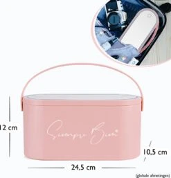 Beautycase Rose - LED-spiegel - Make Up - Make-up Org - Make-up Organizer Met Spiegel - Make-up Koffer - Beautycase - Multifunctioneel - Reisformaat -Beroemde Bagage Winkel 1153x1200 7