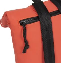 New Rebels® Mart - Rugtas - Oranje - Waterbestendig - Roll-top - 13121087 - 27x8x33cm - Rugzak / Backpack -Beroemde Bagage Winkel 1157x1200 7