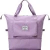 Merkloos Opvouwbare Handbagage Reistas – Opvouwbaar Tot 28 X 18 Cm – Paars -Beroemde Bagage Winkel 1161x1200 5