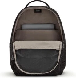 Kipling SEOUL Rugzak, 27 Liter, 15 Inch Laptopvak - Signature Emb -Beroemde Bagage Winkel 1162x1200