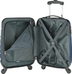 Princess Traveller Singapore Handbagage Koffer 55 Cm - Dark Blue -Beroemde Bagage Winkel 1172x1200