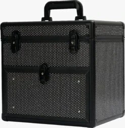 Nagel Beautycase / Beautykoffer Zwart Kleur - Kapper - Tattoo - Nagel - Visagie - Make-up - Cosmetica - Schmink - Beauty Case / Beauty Koffer