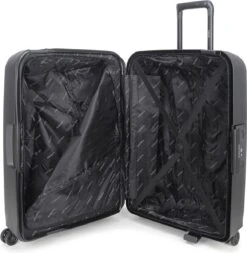Decent Koffer / Trolley / Reiskoffer - 68 X 47.5 X 28 Cm - 80 Liter - Axiss-Fix - Zwart -Beroemde Bagage Winkel 1173x1200