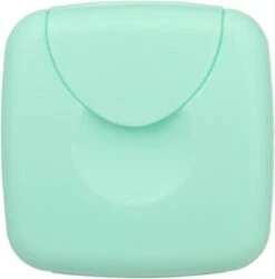 Merkloos Tampon Tasje Voor Onderweg - Multifunctioneel Accessoire - Opbergdoos - Opberg Tasje - Mint Groen