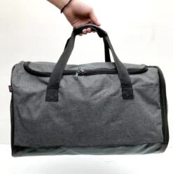 Active Sport Weekendtas 40 Liter - 52x26x30cm - Sporttas - Reistas - Grey -Beroemde Bagage Winkel 1197x1200 9