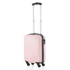 TravelZ Horizon Handbagagekoffer - 54cm Handbagage Trolley Met Gevoerde Binnenkant - Baby Roze -Beroemde Bagage Winkel 1199x1200 1
