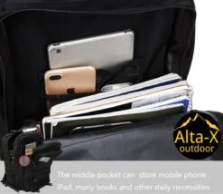 Alta-X Tactical Backpack 45l | Tactische Rugzak | Leger Rugtas - Sport - School - Werk | Zwart - Leger Tas -Beroemde Bagage Winkel 1200x1038 1