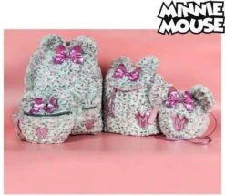 Rugzak Minnie Mouse - Pluche Wit Roze Kindertas Voor School - Schooltas, Disney Schooltas -Beroemde Bagage Winkel 1200x1045