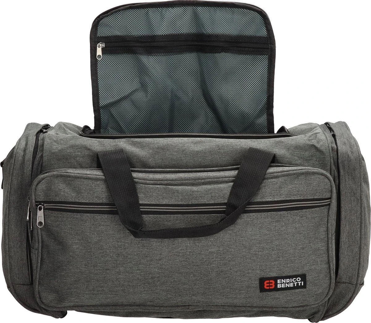 Enrico Benetti Montevideo 35314 Reistas/sporttas S - Grijs 8 Enrico Benetti Montevideo 35314 Reistas/sporttas S - Grijs - Afbeelding 6