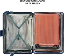 CarryOn Protector Luxe Reiskoffer - Trolley 66cm Met TSA-klikslot En OKOBAN - Ultrasterk - Groen -Beroemde Bagage Winkel 1200x1046 1