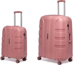 ©TROLLEYZ - Paris No.5 - Kofferset 2 Delig - 55+78cm Met TSA Slot - Dubbele Wielen - 360° Spinners - 100% Polypropyleen - Reiskoffers In Rose Blush 30 ©TROLLEYZ - Paris No.5 - Kofferset 2 Delig - 55+78cm Met TSA Slot - Dubbele Wielen - 360° Spinners - 100% Polypropyleen - Reiskoffers In Rose Blush -Beroemde Bagage Winkel 1200x1051 3