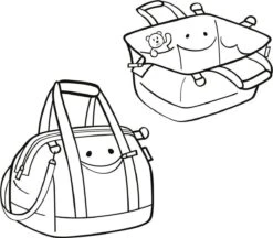 Reisenthel Allrounder M Kids Reistas - Kind - Maat M - 18L - Cats&Dogs Mint -Beroemde Bagage Winkel 1200x1051 6