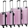 Castillo Quadrant 4 Delige ABS Kofferset - Soft Pink -Beroemde Bagage Winkel 1200x1052 1