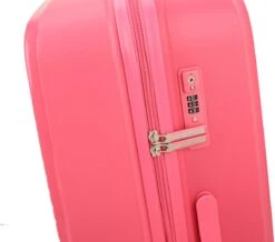 Decent CROSS-ONE PP Trolley 76 Cm - 94 Liter - TSA Slot - Pink -Beroemde Bagage Winkel 1200x1058