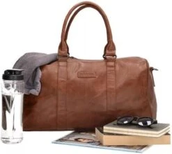 Jack Milles Weekendtas/reistas Heren & Dames Donkerbruin | Reistassen | Weekendtassen 7 Jack Milles Weekendtas/reistas Heren & Dames Donkerbruin | Reistassen | Weekendtassen -Beroemde Bagage Winkel 1200x1080 6