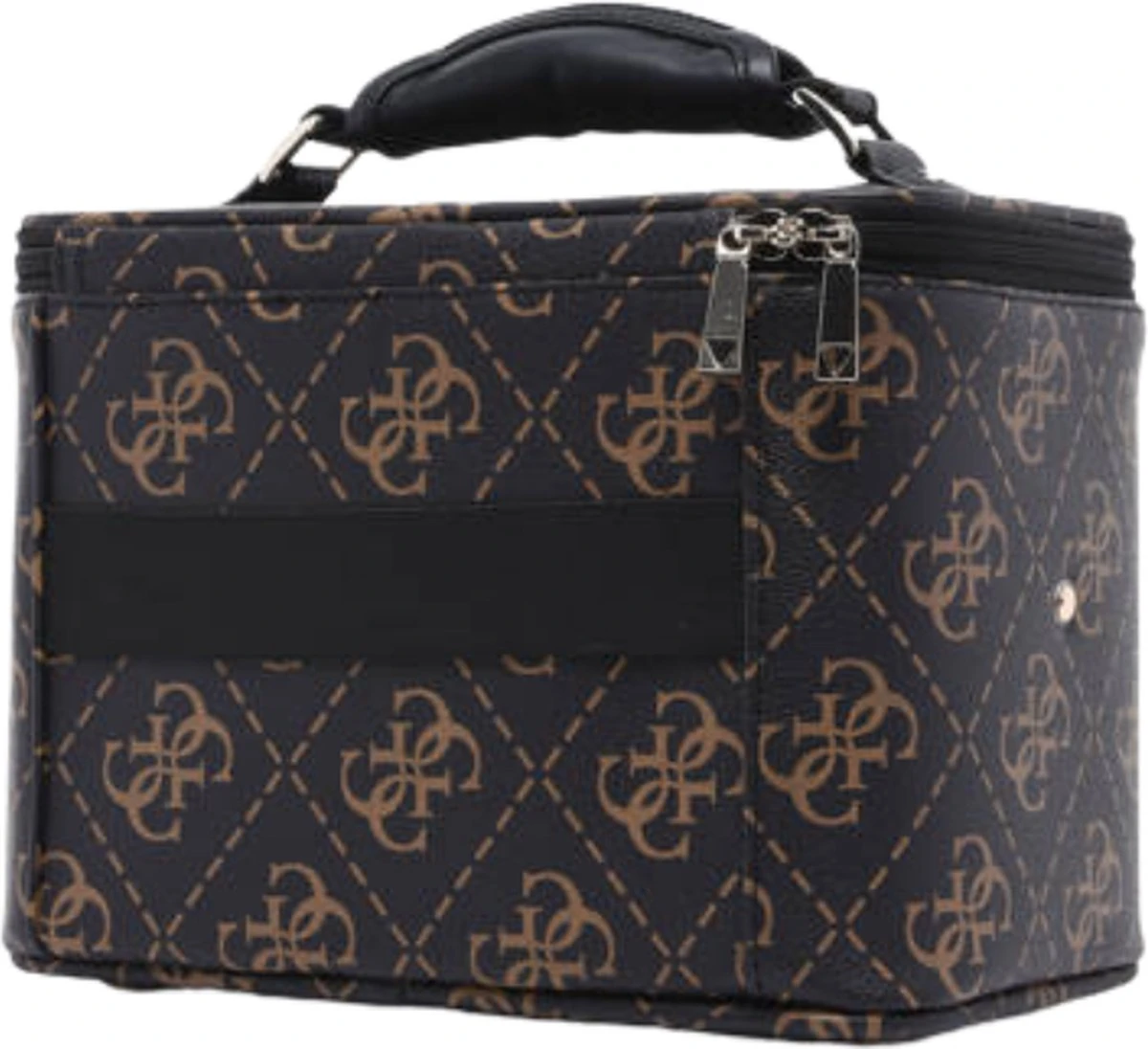 Guess Berta Beautycase Brown Logo 4 Guess Berta Beautycase Brown Logo - Afbeelding 2