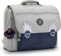 Kipling Iniko Rugzak - Playful Grey -Beroemde Bagage Winkel 1200x1103 2