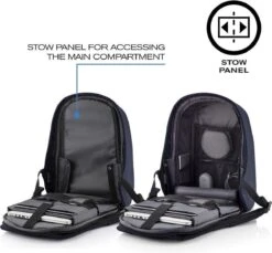 XD Design Bobby Hero Small - Anti-Diefstal Rugzak 11.5 Liter -Navy -Beroemde Bagage Winkel 1200x1113 1