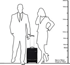 Decent Handbagage Koffer Super-Light 50 - Paars -Beroemde Bagage Winkel 1200x1114